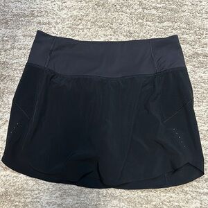 Athleta Black Skorts with Elastic Waistband